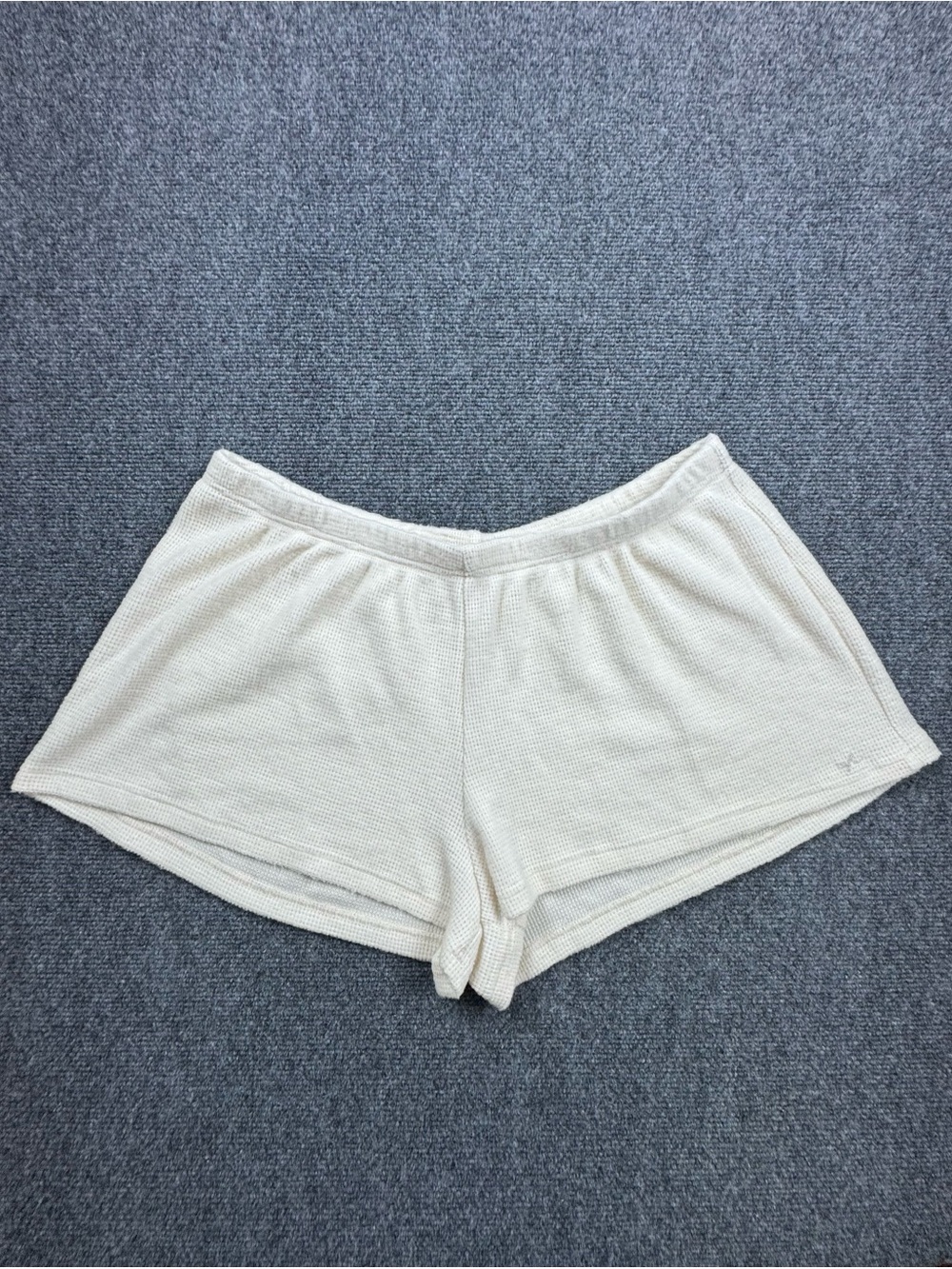 Out From Under Urban Outfitters Lounge Shorts Size Large Waffle Knit Beige